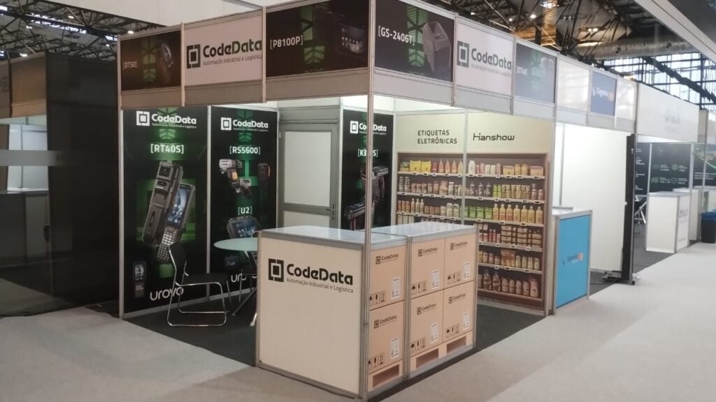 Espaço para expositores montado pela Totale na Logistique 2026