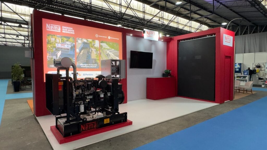Stand finalizado pela Totale para a Fersul 2026 em Rio do Sul