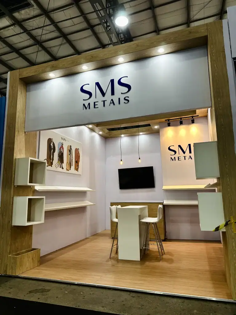 Stand da Totale finalizado para a Febratex 2026 em Blumenau